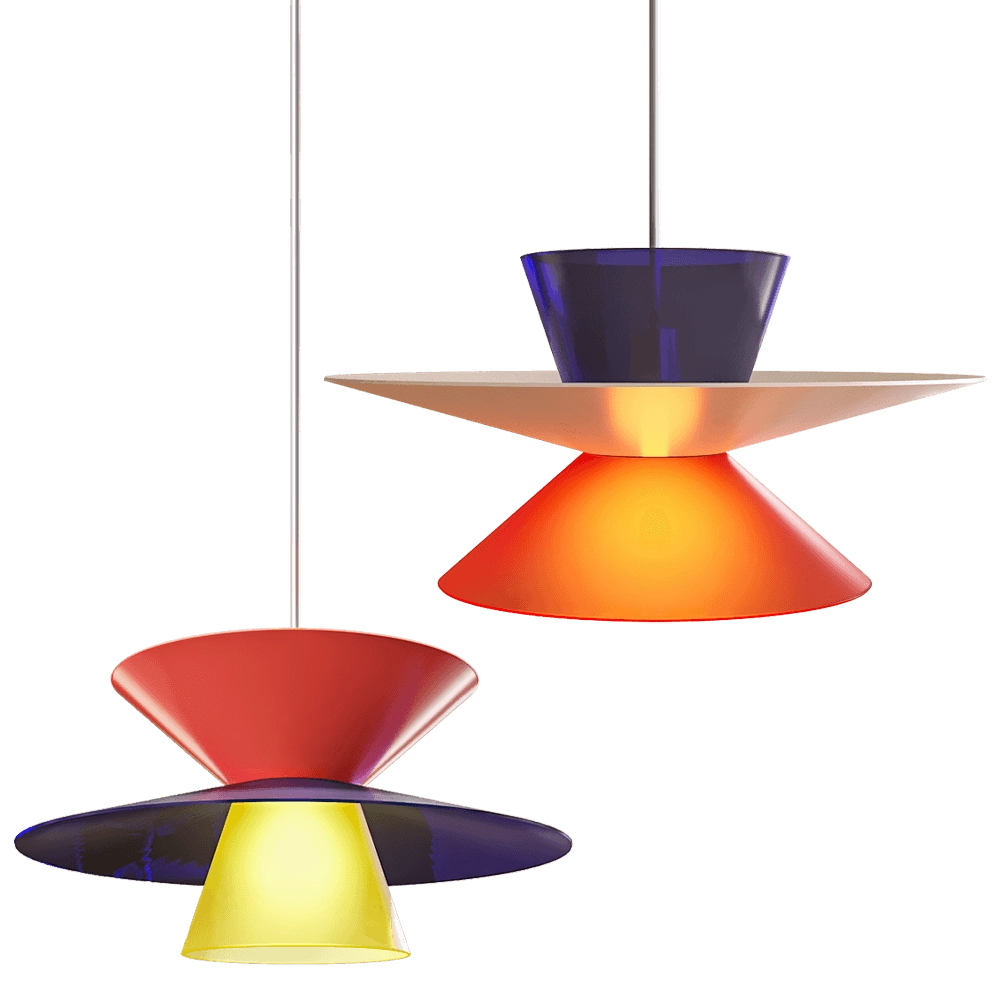 Martinelli Luce – Pendant lamp Lady Galala 3D Model