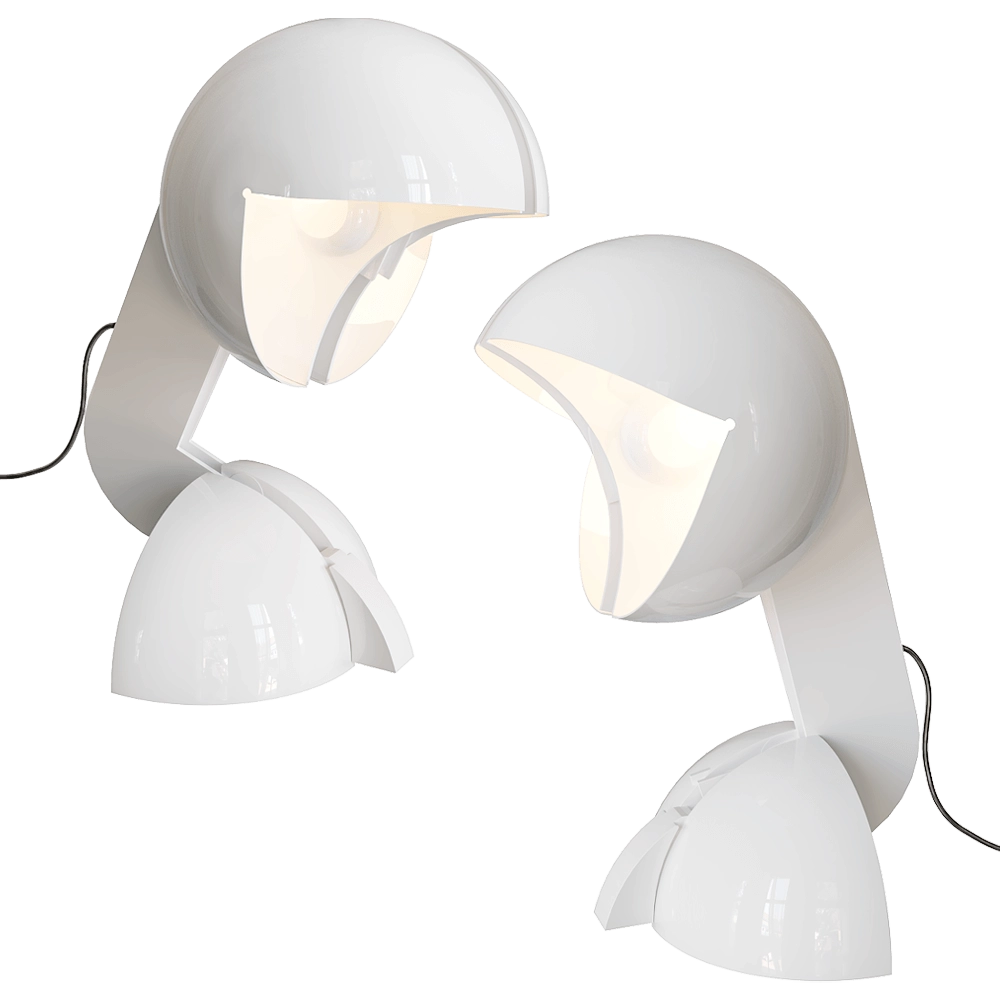 Martinelli Luce – Table lamp Ruspa 3D Model Martinelli Luce – Table lamp Ruspa 3D Model