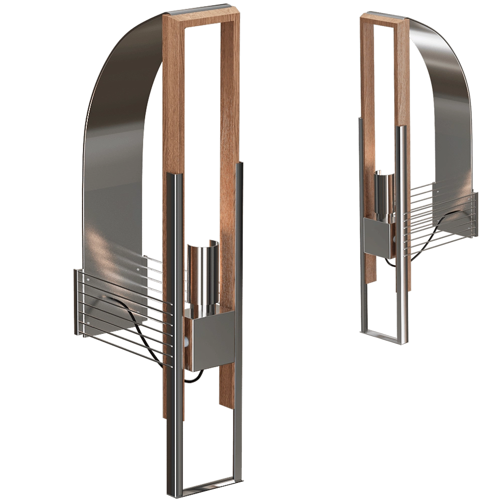 Martinelli Luce – Wall lamp Marx 3D Model Martinelli Luce – Wall lamp Marx 3D Model