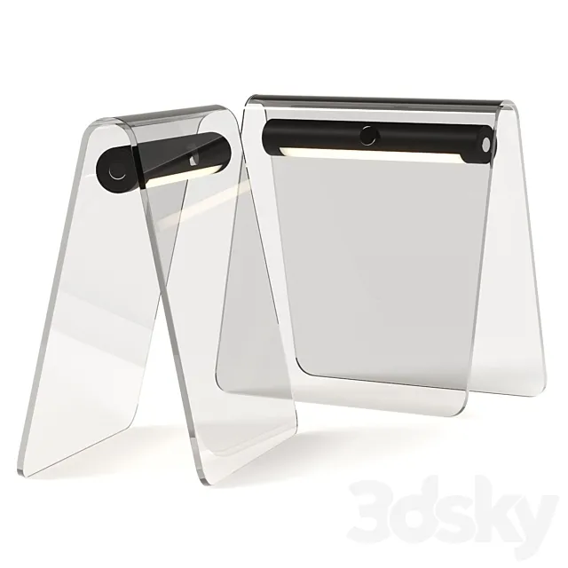 Martinelli Luce Wand Table Lamp 3D Model Martinelli Luce Wand Table Lamp 3D Model