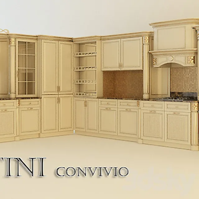 Martini Convivio 3D Model