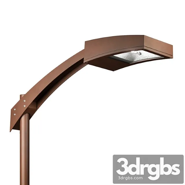 Martini Light Squadra Street Luminaire 3D Model Download
