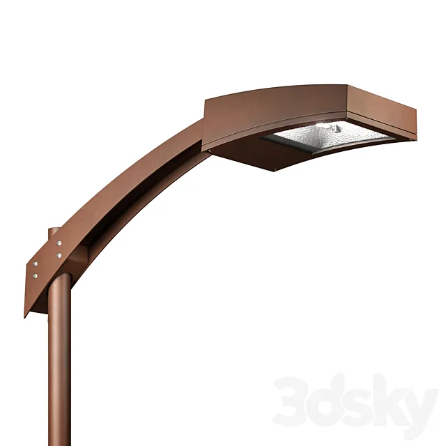 Martini Light – SQUADRA Street Luminaire 3D Model