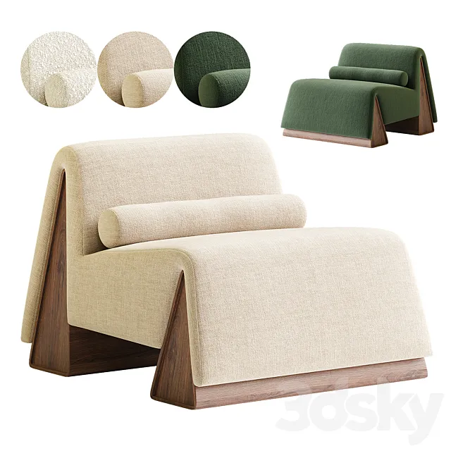 Marula Chair 3D Model Marula Chair 3D Model