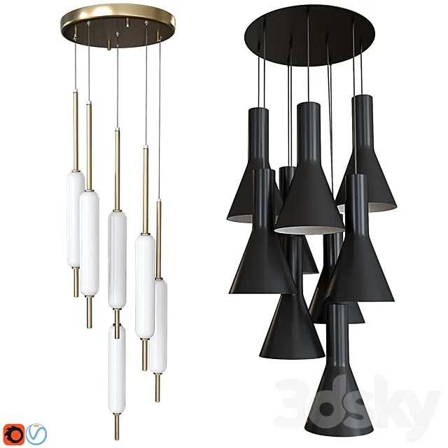 Marzais Créations BE GOOD. ASORA ONE Lampatron 3D Model Marzais Créations BE GOOD. ASORA ONE Lampatron 3D Model