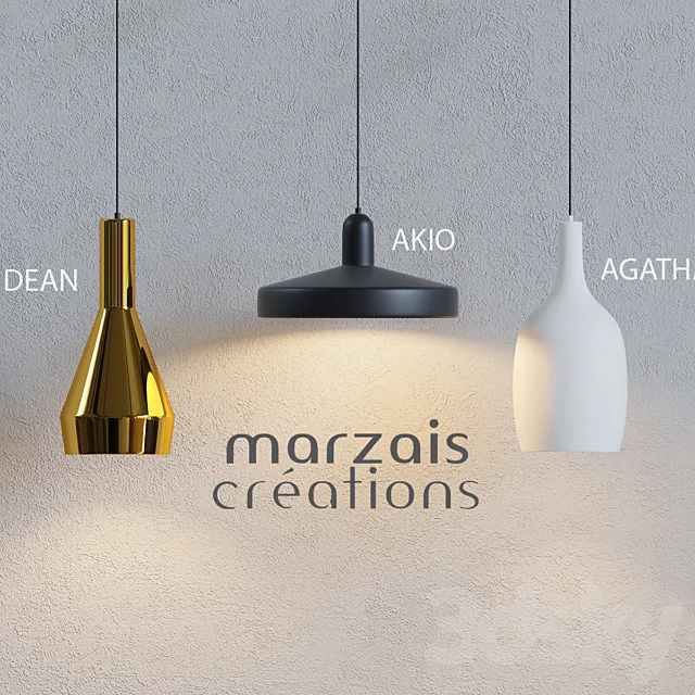 Marzais Créations – DEAN_AKIO_AGATHA 3DModel