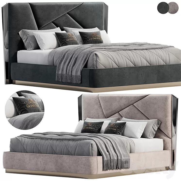 Mascari bed 3D Model Free Download