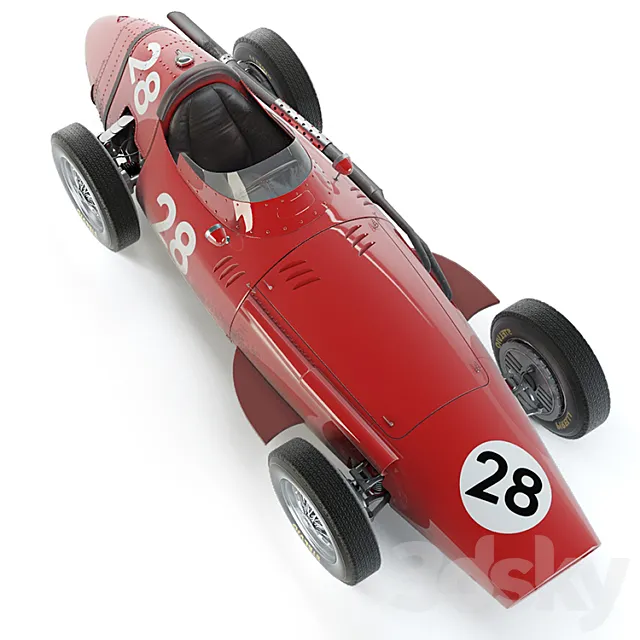 Maserati 250F 3D Model