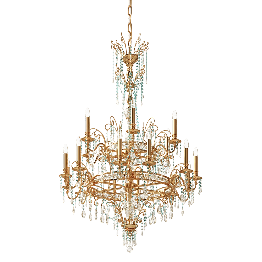 Masiero – Chandelier VE 802-S12+6 3D Model