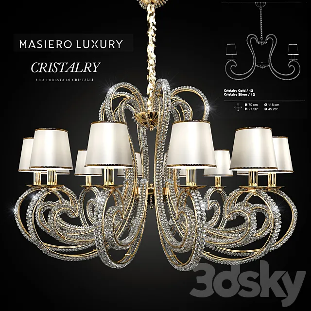 Masiero Cristalry _ 12. A1. A2 3DModel Masiero Cristalry _ 12. A1. A2 3DModel