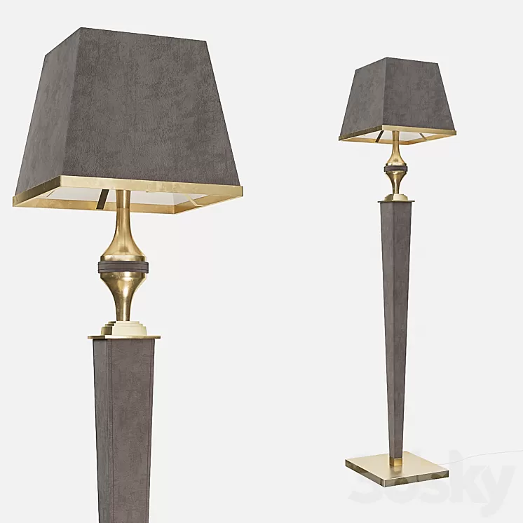 Masiero Darshan STL floor lamp 3D Model Masiero Darshan STL floor lamp 3D Model