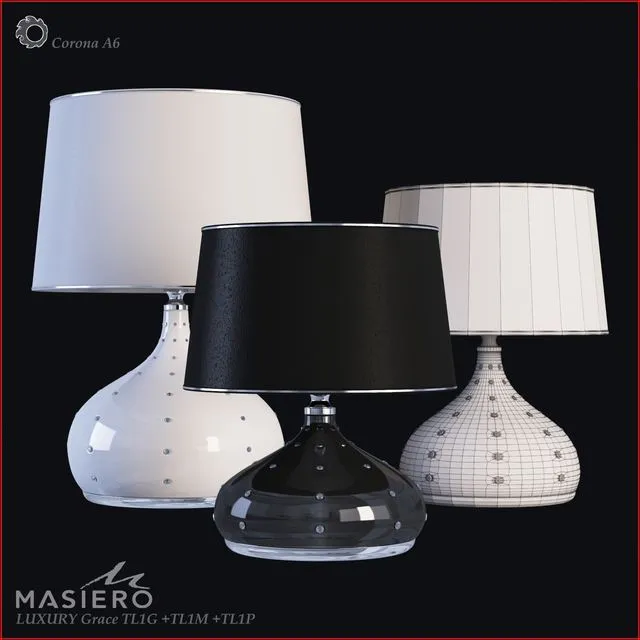 Masiero Luxury Grace TL1G TL1M TL1P 3D Model