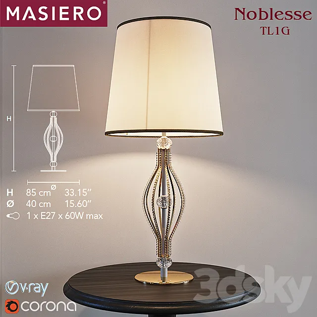 Masiero Noblesse TL1G 3DModel Masiero Noblesse TL1G 3DModel