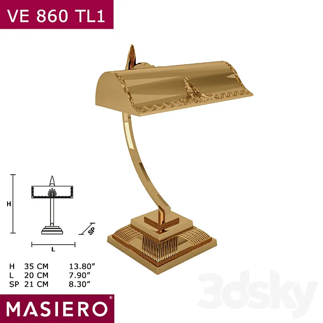 Masiero VE860 TL1 3D Model Masiero VE860 TL1 3D Model