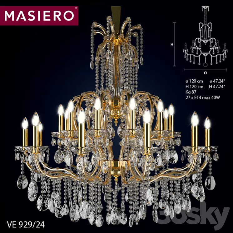 Masiero ve929 \/ 24 3D Model