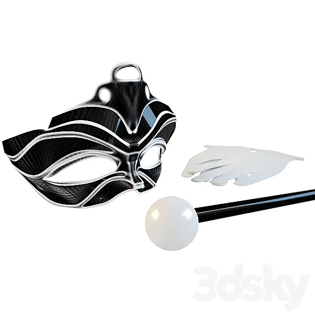 mask 3D Model mask 3D Model