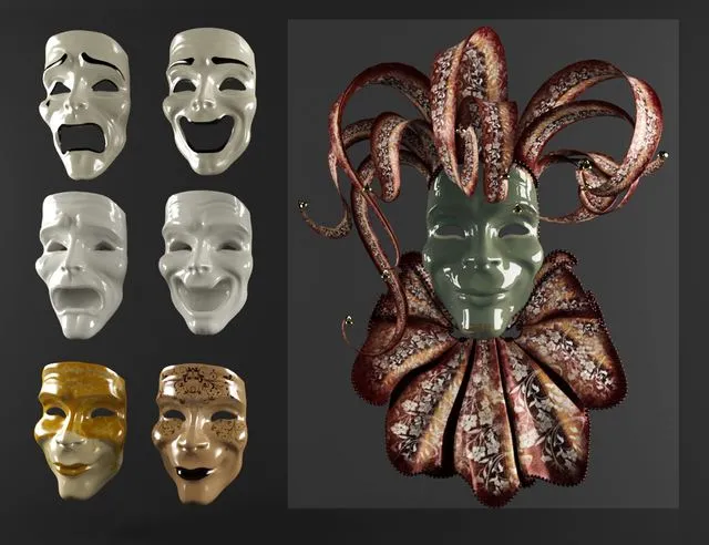 Mask 3D Model