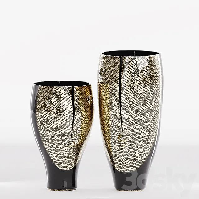 Mask decorative bottle 3DModel