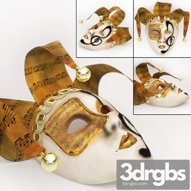 Mask for carnival 3D Model Download