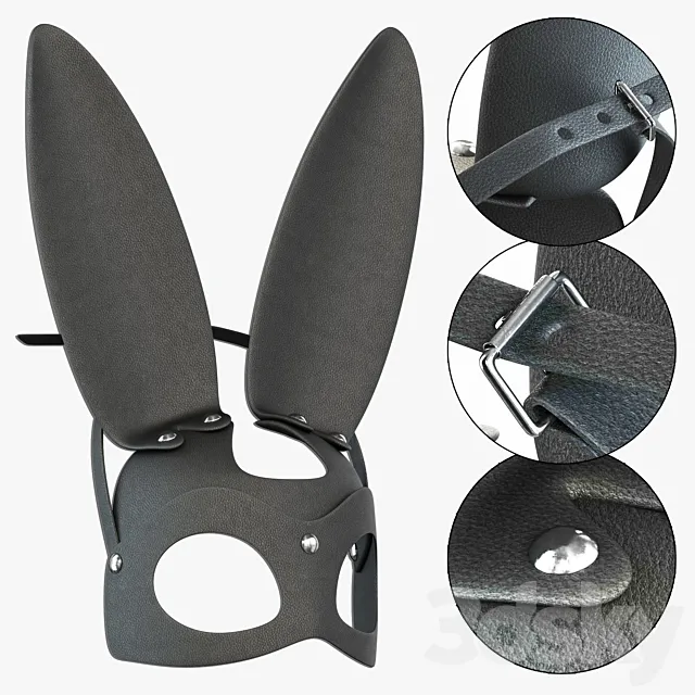 Mask hare Bdsm 3D Model Mask hare Bdsm 3D Model