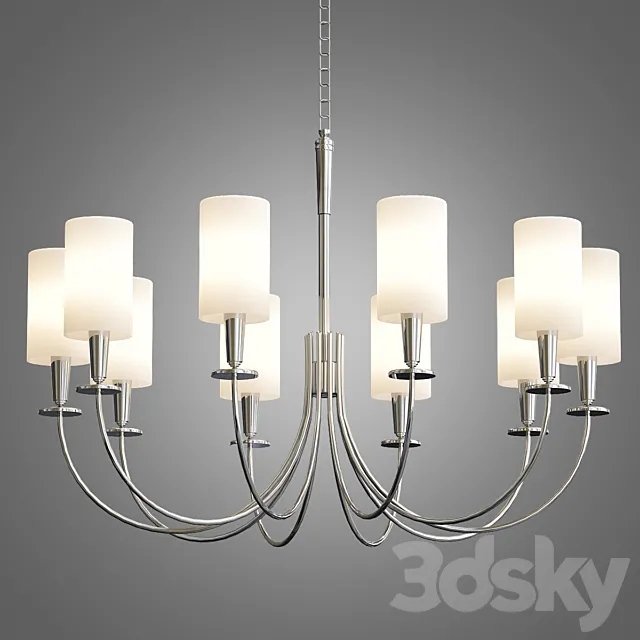 Mason Chandelier Hudson Valley Lighting 3DModel