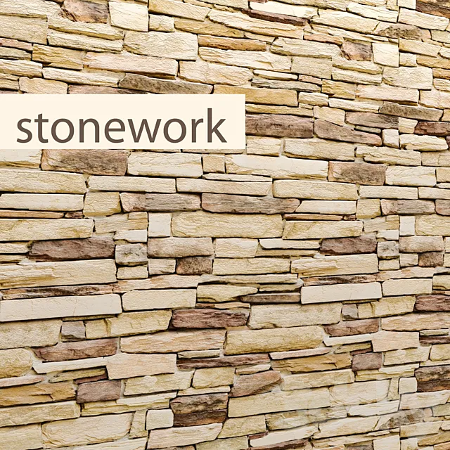 Masonry.Masonry. slate. stone. stone wall. wild stone 3DModel Masonry.Masonry. slate. stone. stone wall. wild stone 3DModel