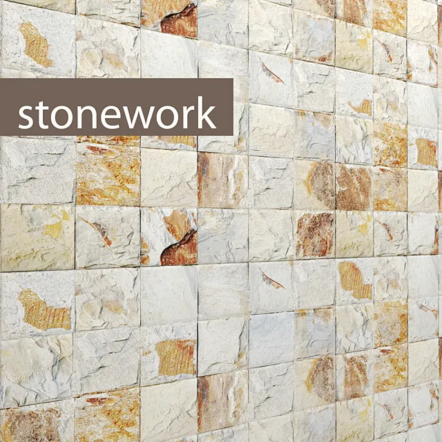 Masonry Stone masonry. slate stone stone wall wild stone 3D Model Masonry Stone masonry. slate stone stone wall wild stone 3D Model