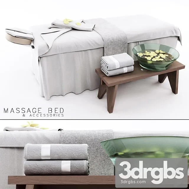 Massage Bed 3D Model Download