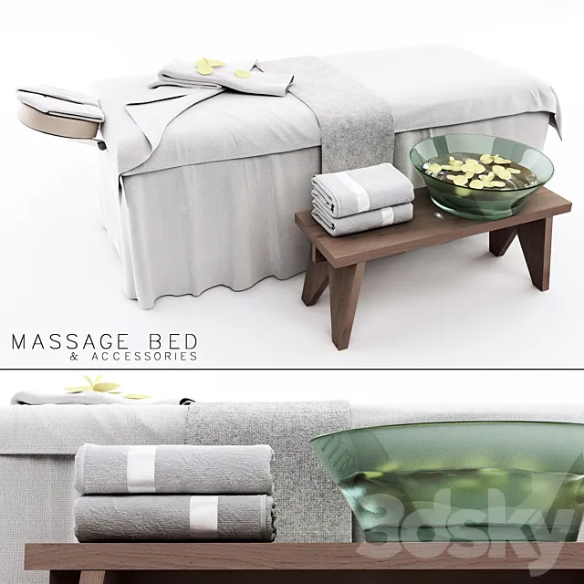 Massage Bed 3DModel