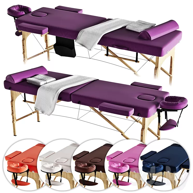 Massage table Sierra 3D Model