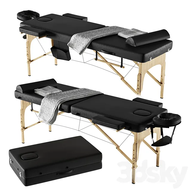 Massage table Sierra 3DModel
