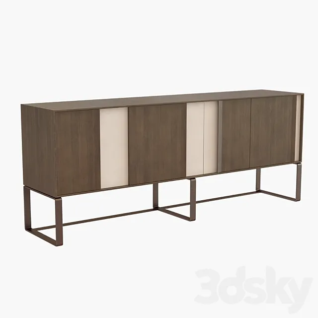 massimo castagna origami chest 3D Model