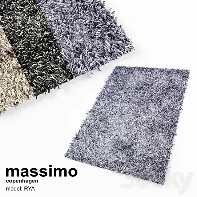 Massimo Rya rugs 3DModel