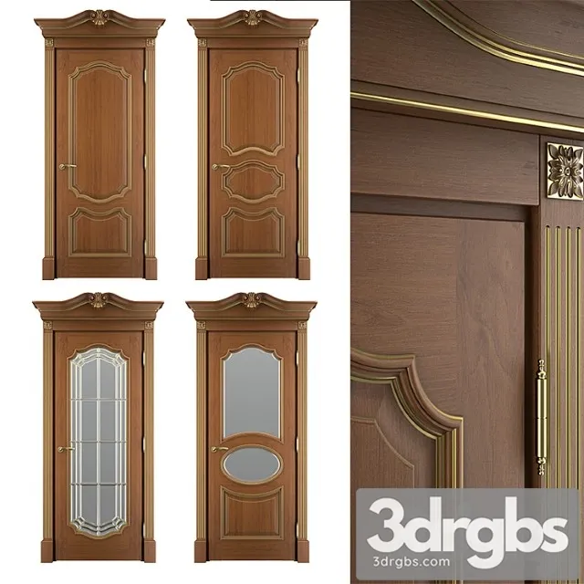 Massivstyle interier amaliya door 02 3D Model Download