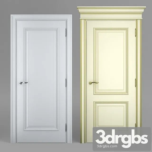 Massivstyle Interier Door Model 04 3D Model Download