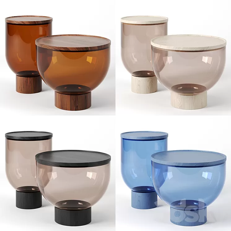 MASTEA tables by Miniforms 3D Model MASTEA tables by Miniforms 3D Model