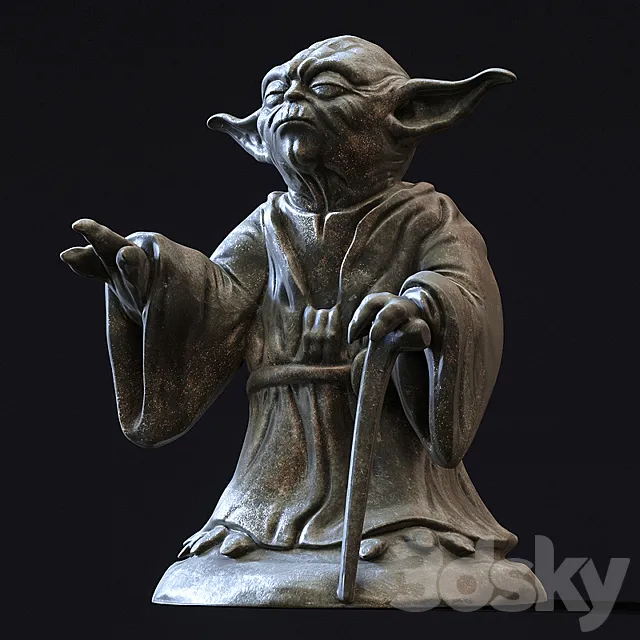 Master Yoda 3D Model