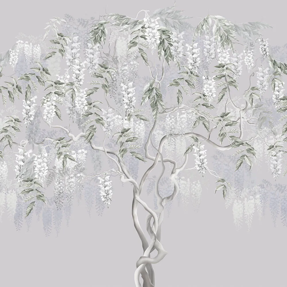 MasterFresok – Wallpaper Flowering wisteria 3D Model MasterFresok – Wallpaper Flowering wisteria 3D Model