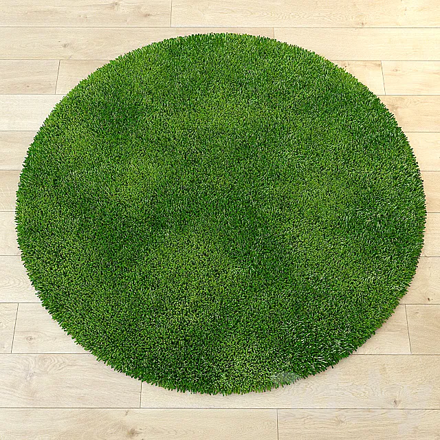 Mat round “grass” 3DModel Mat round “grass” 3DModel