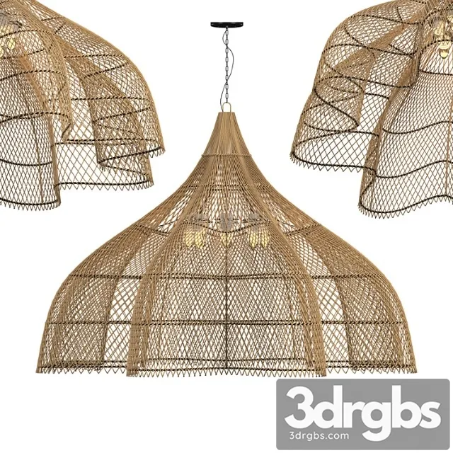 Matador wicker chandelier x-large Matador wicker chandelier x-large