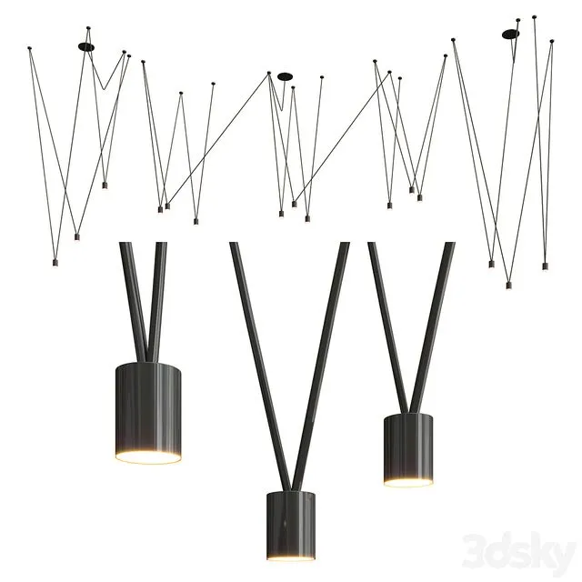 Match Chandelier 3D Model