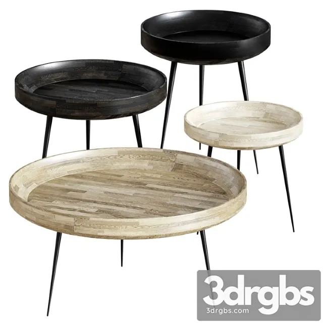 Mater bowl table 2 3D Model Download