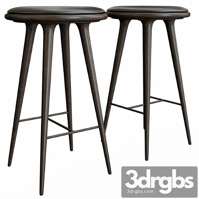Mater design stool and bar stool 2 3D Model Download Mater design stool and bar stool 2 3D Model Download