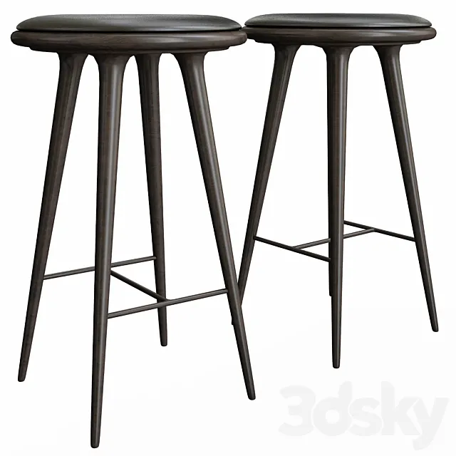 Mater Design Stool and Bar Stool 3DModel Mater Design Stool and Bar Stool 3DModel