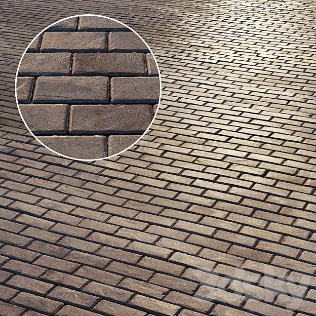 Material of paving slab 01 3DModel
