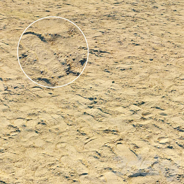 Material of sandy playground 3DModel Material of sandy playground 3DModel