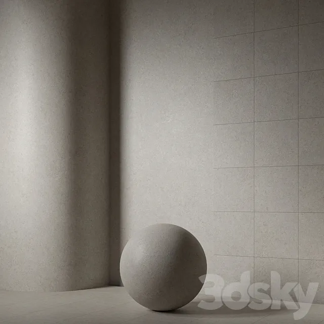 Material porcelain stoneware stone. 18 pbr seamless 3D Model