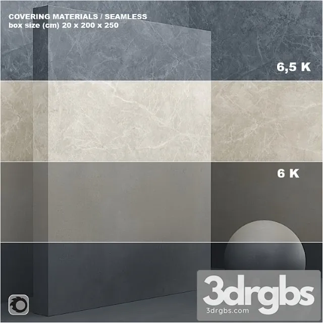 Material (seamless) – coating marble plaster set 41 3D Model Download