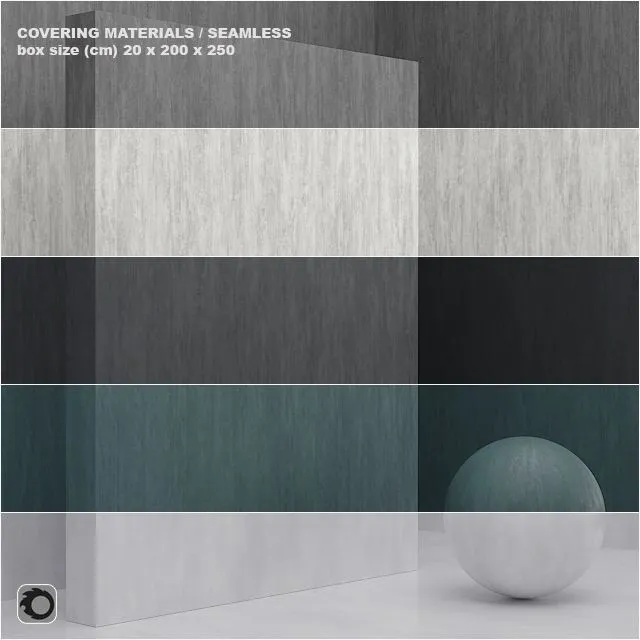 Material (seamless) – coating plaster set 40 3D Model Material (seamless) – coating plaster set 40 3D Model