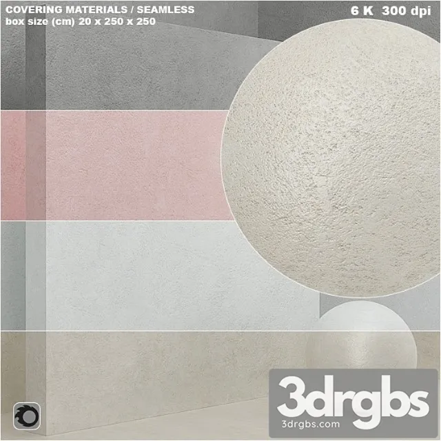 Material (seamless) – coating stone plaster set 56 3D Model Download